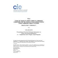 STUDY OF VISIBILITY UNDER COMPLEX LUMINANCE CONDITIONS FOR THE VISUALLY CHALLENGED PEOPLE USING LUMINANCE-IMAGE FILTERING (PO11, Pages 262-268)