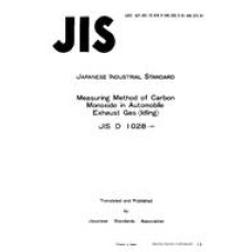 JIS D 1028:1983