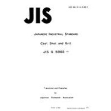 JIS G 5903:1975