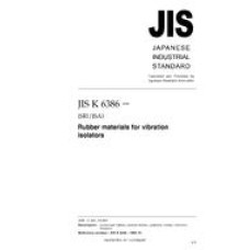 JIS K 6386:1999