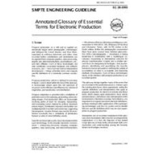 SMPTE EG 28-1993 (Archived 2004)